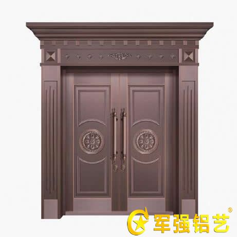 純銅雙開(kāi)別墅門